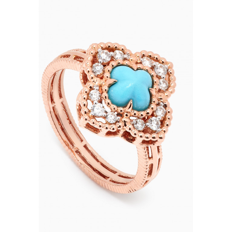 LaBella - Sharazad Jasmin Diamond Ring in 18kt Rose Gold