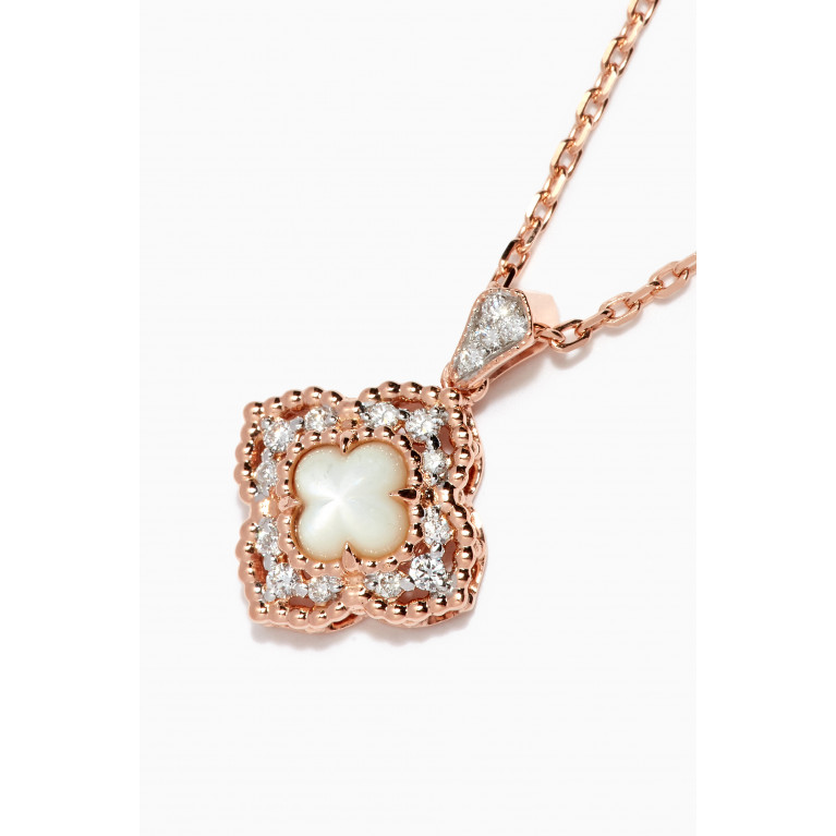 LaBella - Sharazad Jasmin Diamond Necklace in 18kt Rose Gold