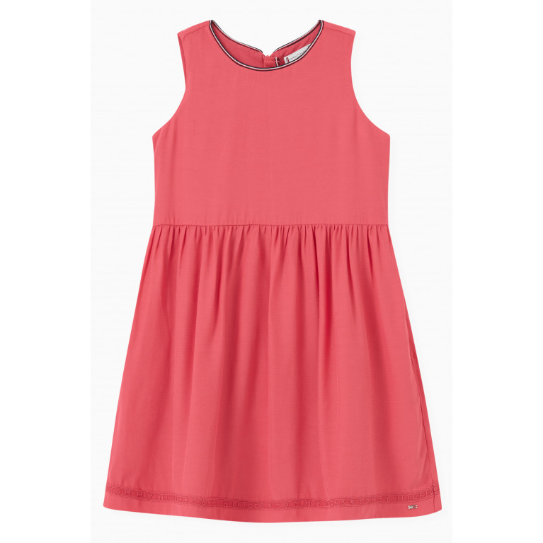 Tommy Hilfiger - Lace Tape Dress in Viscose Pink