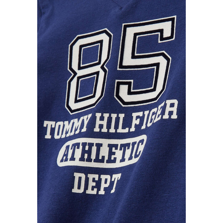 Tommy Hilfiger - Collegiate Logo Romper in Cotton