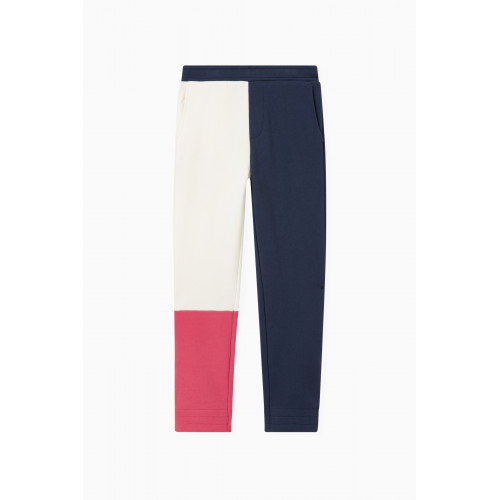 Tommy Hilfiger - Colour-block Logo Sweatpants in Cotton