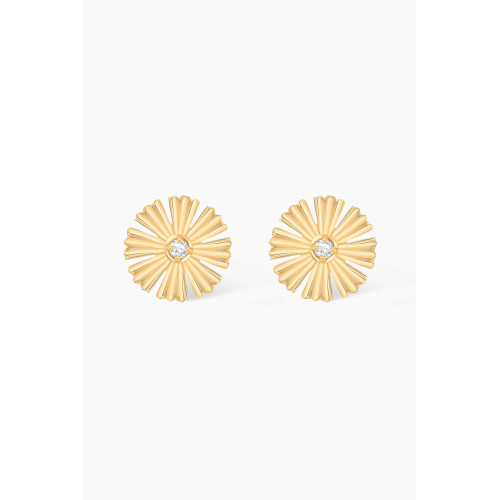 Damas - Farfasha SunKiss Diamond Stud Earrings in 18kt Gold