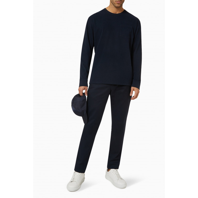 Vince - Long-sleeved T-shirt in Sueded Jersey