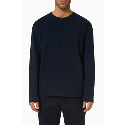 Vince - Long-sleeved T-shirt in Sueded Jersey