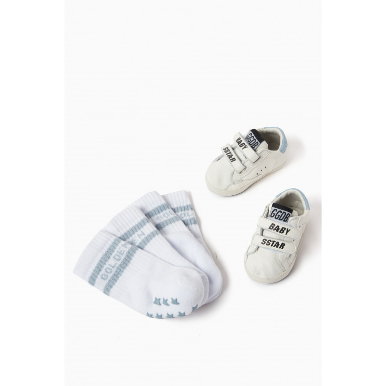 Golden Goose Deluxe Brand - Baby School Sneakers & Socks Set