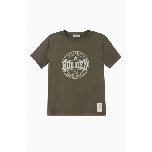 Golden Goose Deluxe Brand - Logo T-shirt in Cotton
