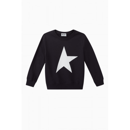 Golden Goose Deluxe Brand - Star Print Sweatshirt in Cotton