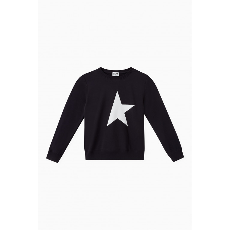Golden Goose Deluxe Brand - Star Print Sweatshirt in Cotton