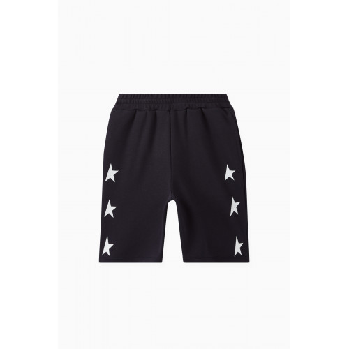 Golden Goose Deluxe Brand - Stars Bermuda Shorts in Cotton Fleece