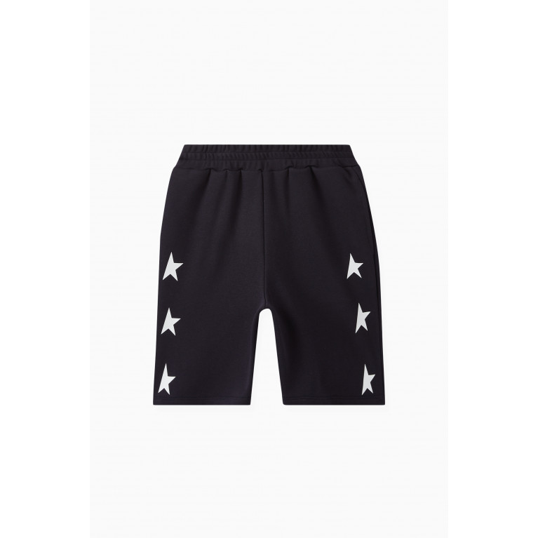 Golden Goose Deluxe Brand - Stars Bermuda Shorts in Cotton Fleece