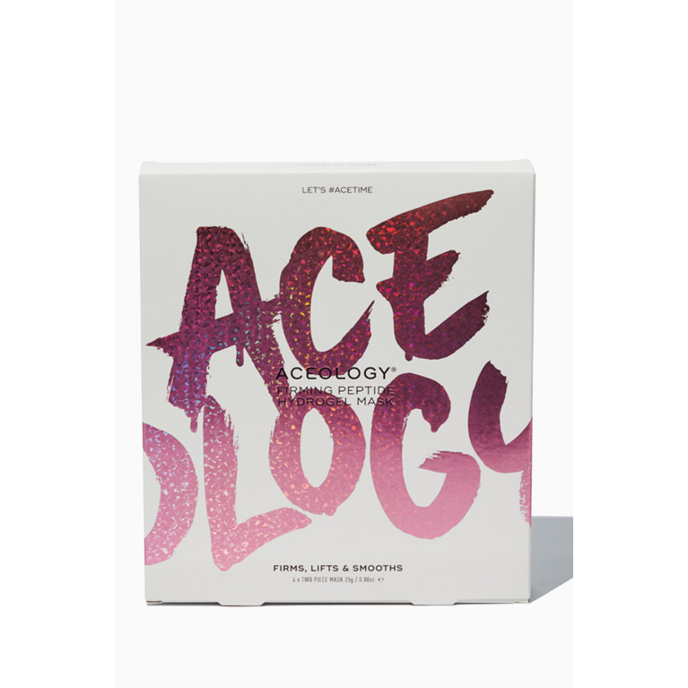 Aceology - Firming Peptide Hydrogel Mask. 4-Pack