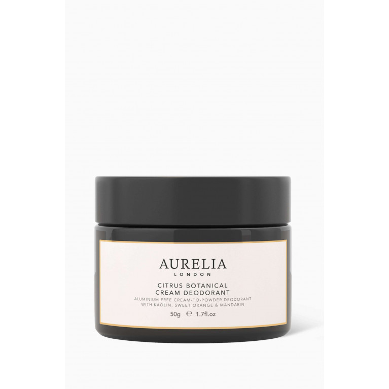 Aurelia London - Citrus Botanical Cream Deodorant, 50g