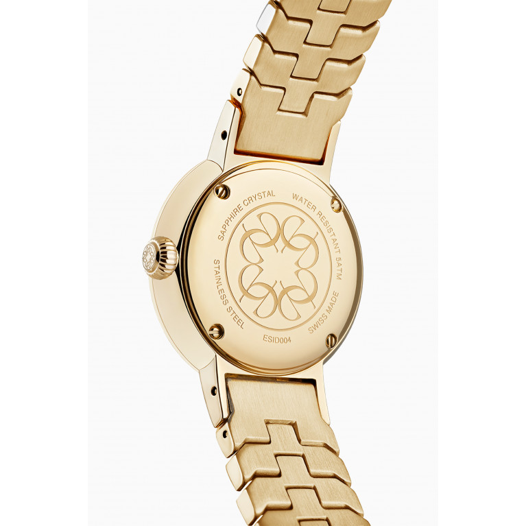 Elie Saab - Idylle Swiss Mini Yellow Gold-plated Watch, 27mm