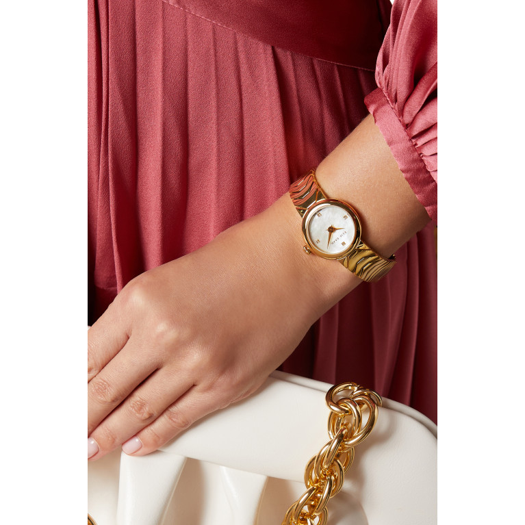 Elie Saab - Idylle Swiss Mini Yellow Gold-plated Watch, 27mm