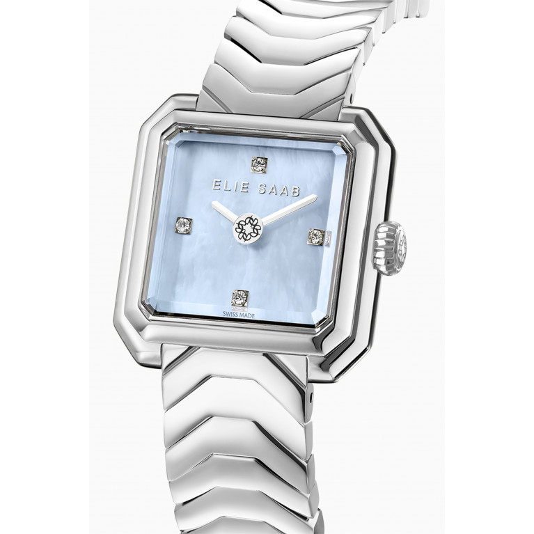 Elie Saab - Carré Swiss Stainless Steel Watch, 25mm