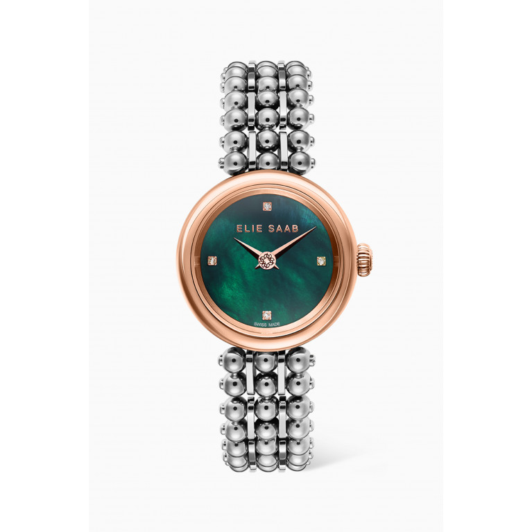 Elie Saab - Idylle Perle Rose Gold-plated Stainless Steel Watch, 31mm