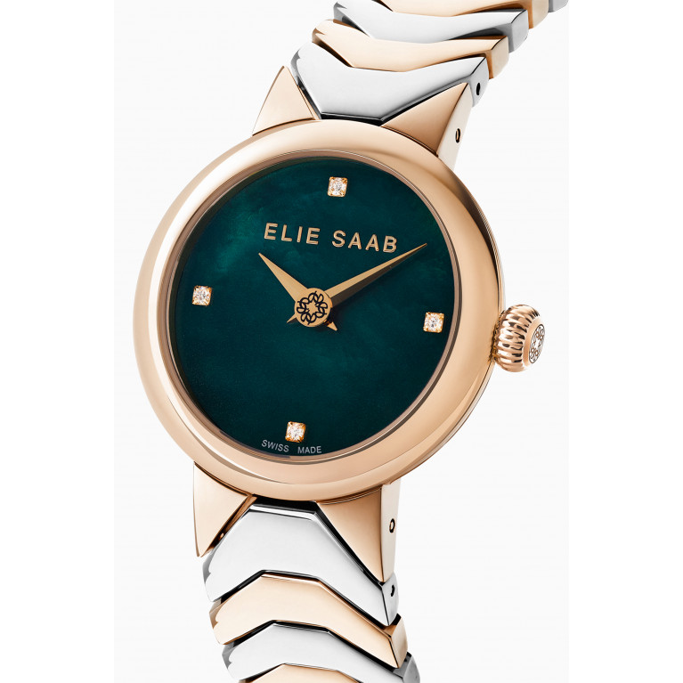 Elie Saab - Idylle Swiss Mini Rose Gold-plated Stainless Steel Watch, 27mm