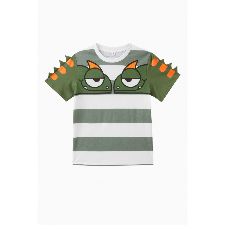 Stella McCartney - Alligator T-shirt in Cotton
