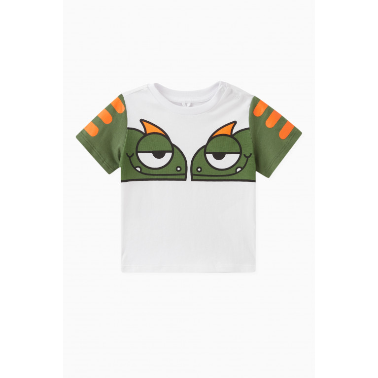 Stella McCartney - Gecko-print T-shirt in Organic Cotton-jersey