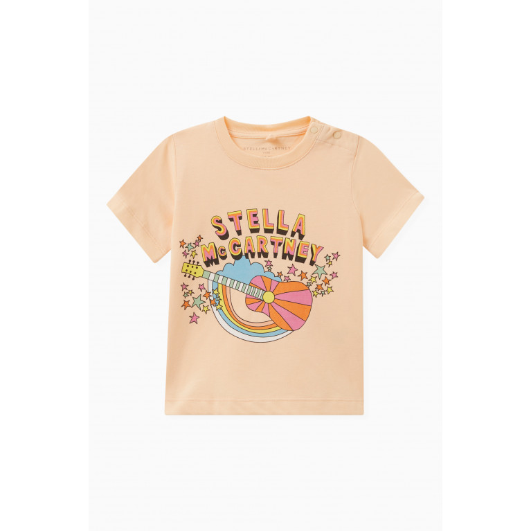 Stella McCartney - Guitar Logo T-shirt in Cotton