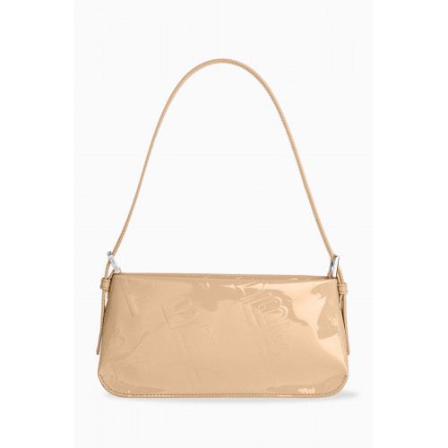 By Far - Dulce Shoulder Bag in Embossed Patent Leather