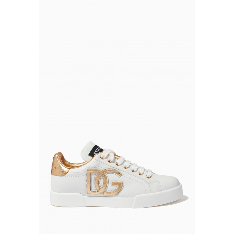 Dolce & Gabbana - Portofino DG Sneakers in Leather