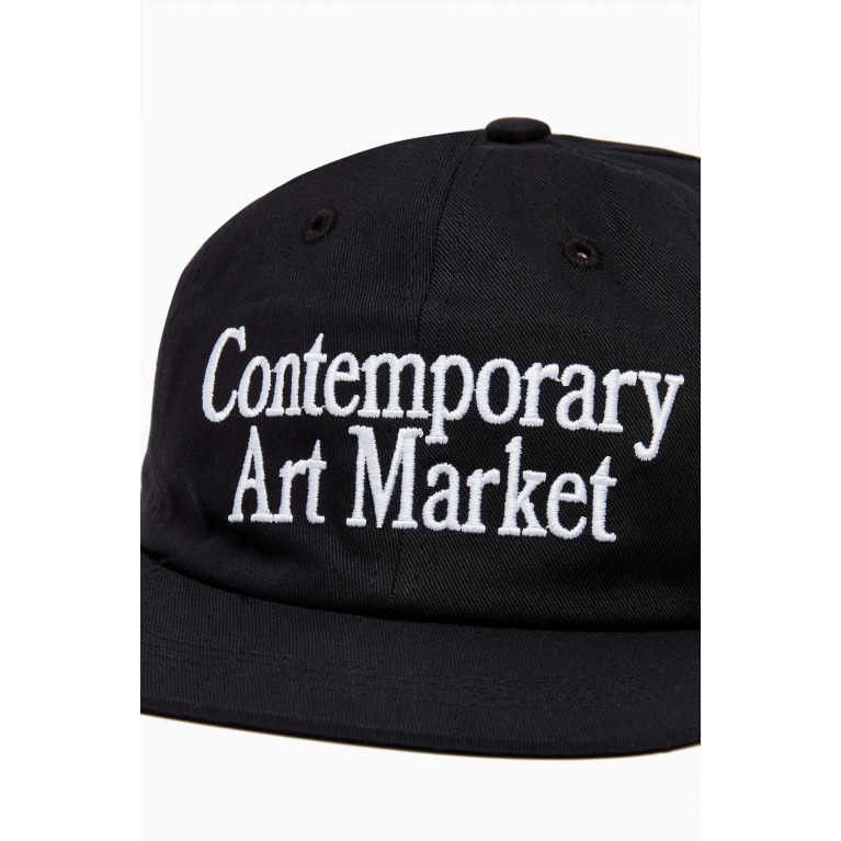 Market - Contemporary Art Market Dad Hat Black