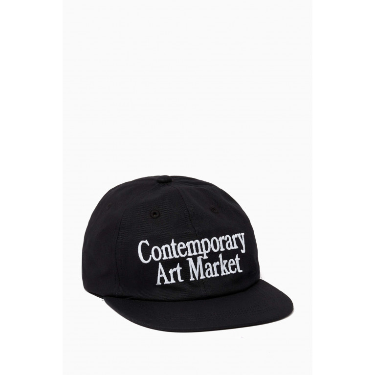 Market - Contemporary Art Market Dad Hat Black