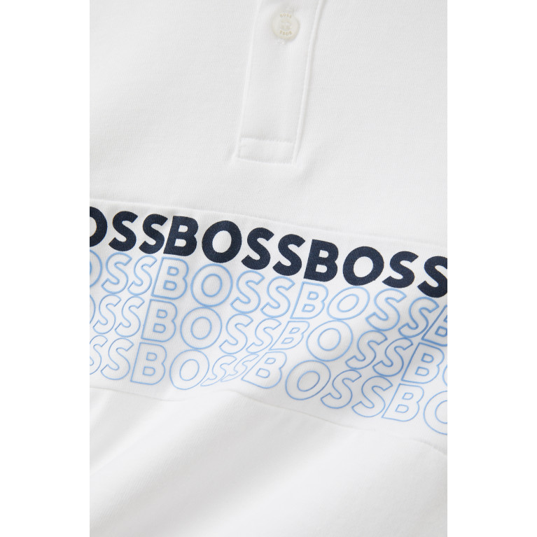 Boss - Logo Polo Shirt in Cotton