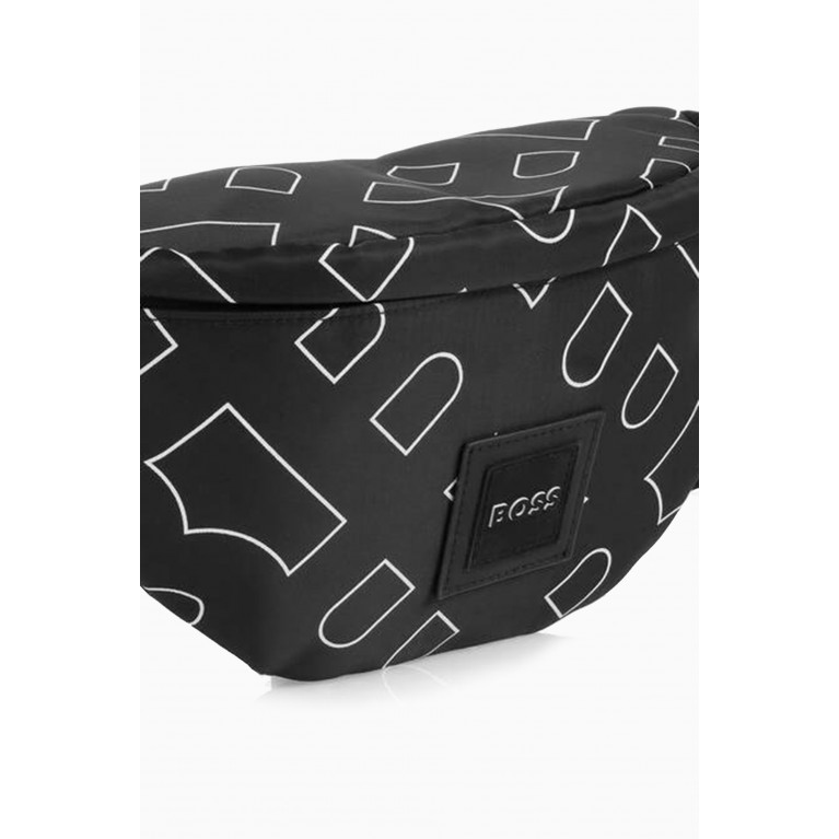 Boss - Logo Print Belt Bag in Polyester