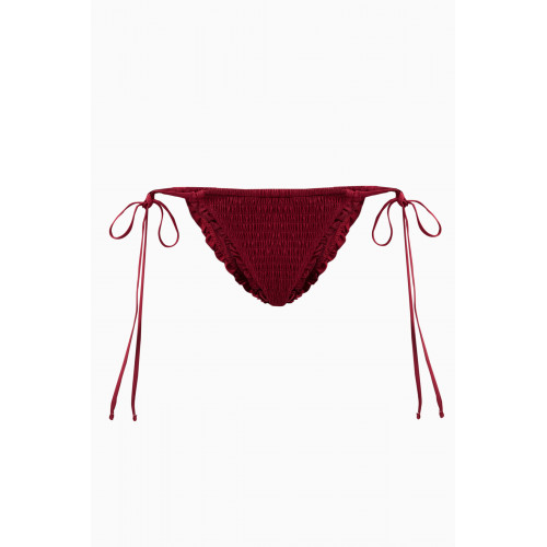 Frankies Bikinis - Mackenzie Bikini Bottom in Stretch Nylon