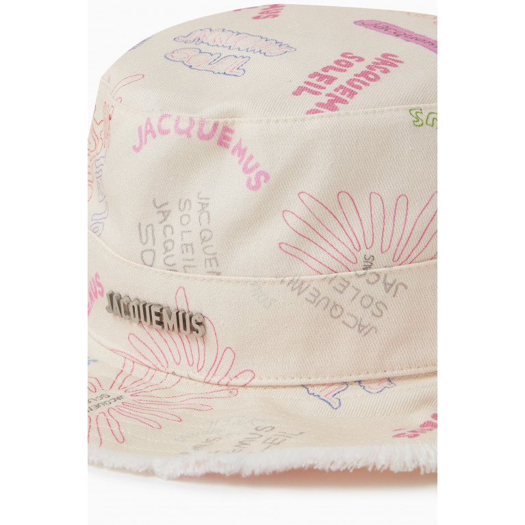 Jacquemus - Le Bob Artichaut Drawstring Hat in Cotton-canvas