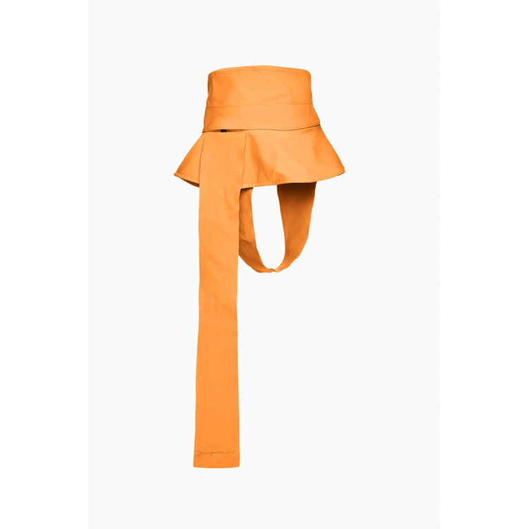 Jacquemus - Le bob Bando Strap Bucket Hat in Cotton Blend