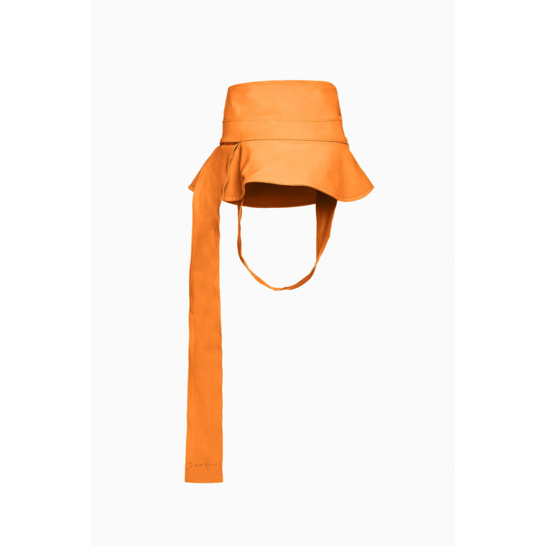 Jacquemus - Le bob Bando Strap Bucket Hat in Cotton Blend