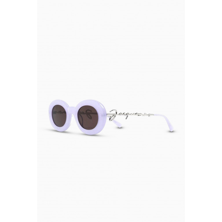 Jacquemus - Les Lunettes Pralu Sunglasses in Acetate Purple
