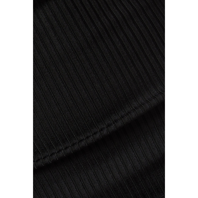 Studio Amelia - Python Wrap Dress Black