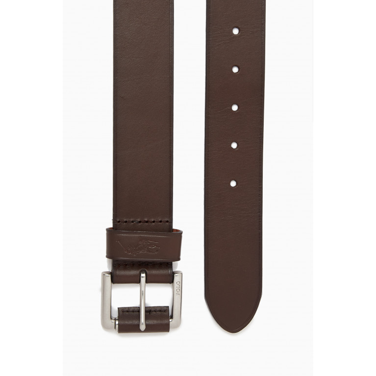 Polo Ralph Lauren - Polo Logo Belt in Leather