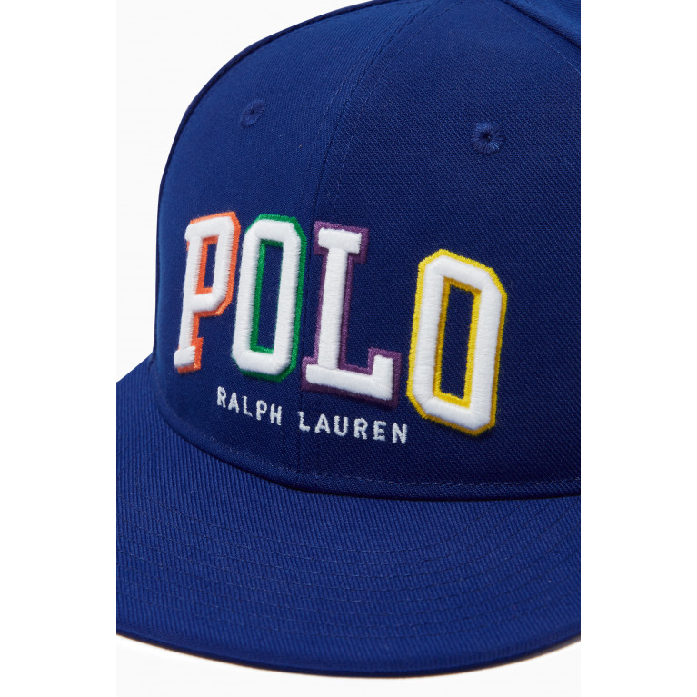 Polo Ralph Lauren - Polo Flat Brim Cap in Cotton Gabardine