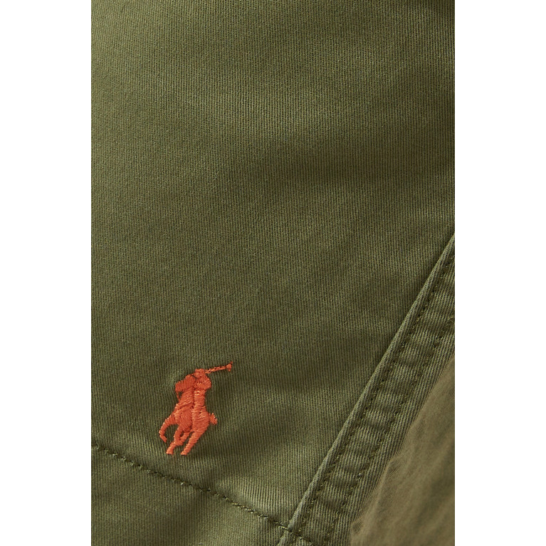 Polo Ralph Lauren - Logo Embroidered Shorts in Cotton