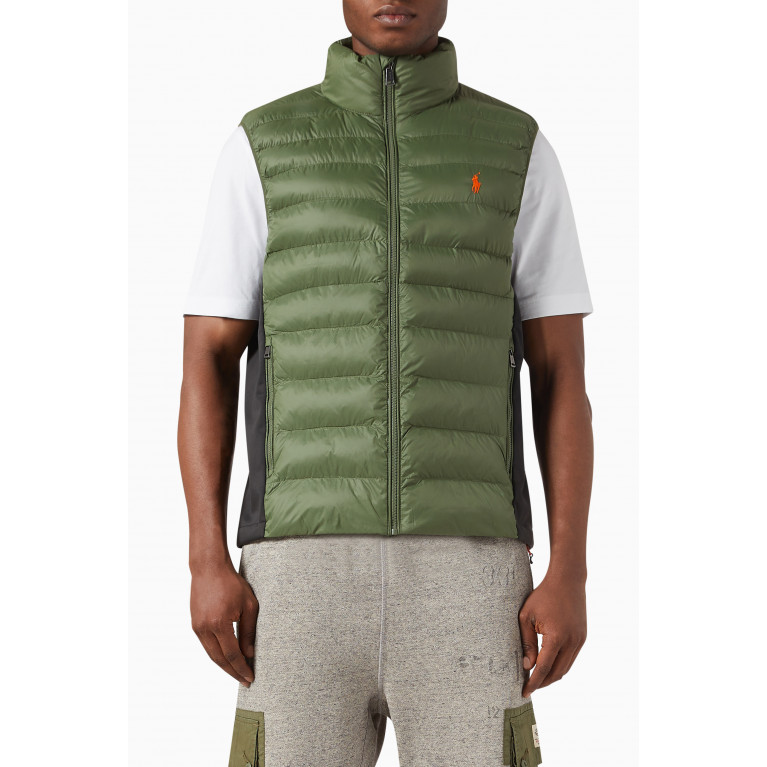 Polo Ralph Lauren - Terra Hybrid Vest in Padded Nylon