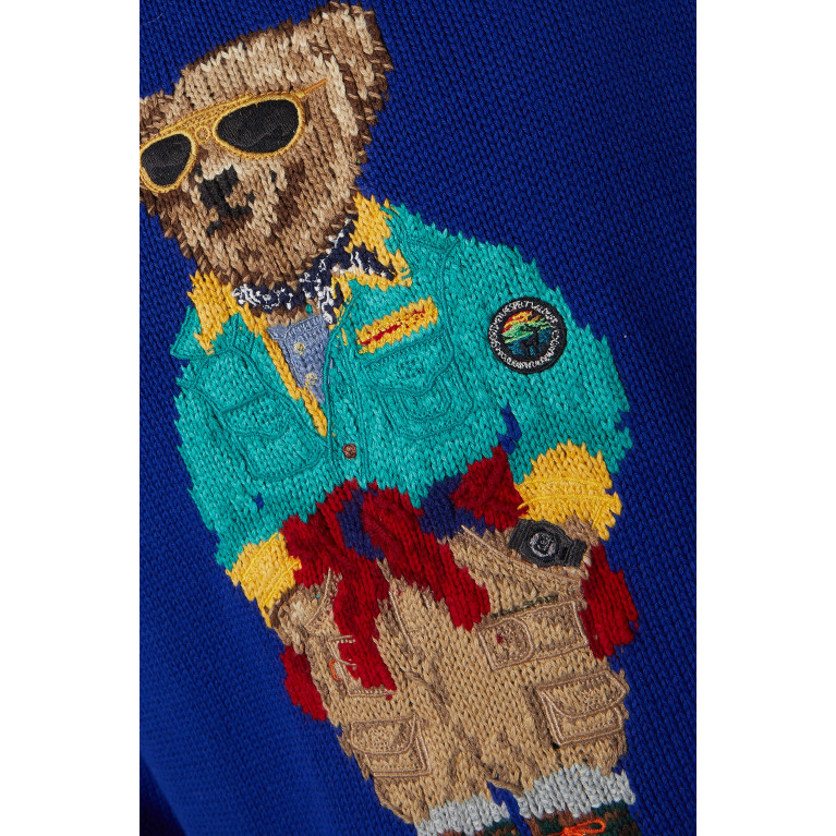 Polo Ralph Lauren - Polo Bear Hoodie in Cotton-knit