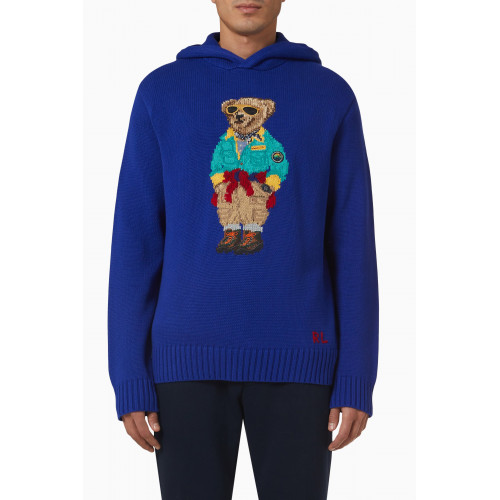 Polo Ralph Lauren - Polo Bear Hoodie in Cotton-knit