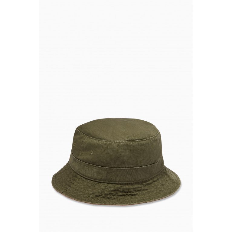 Polo Ralph Lauren - Polo Bear Logo Bucket Hat in Cotton