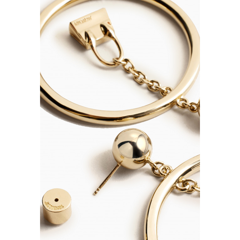 Jacquemus - L'anneau Chiquito Hoop Earrings in Metal
