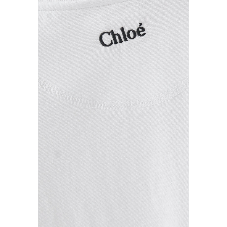 Chloé - Balloon Sleeve Top in Cotton
