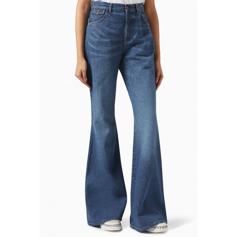 Chloé - Flared Jeans in Denim