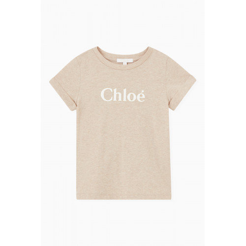 Chloé - Logo T-shirt in Cotton