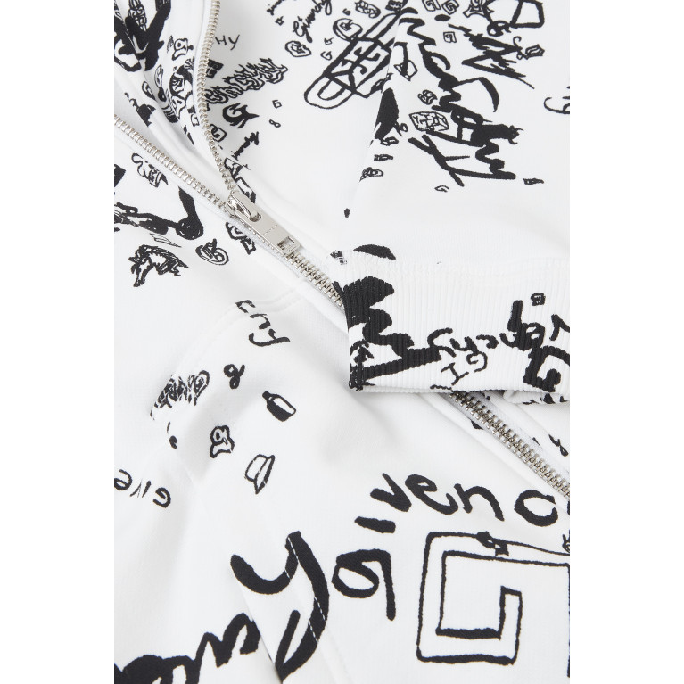 Givenchy - Graphic-print Hoodie in Cotton