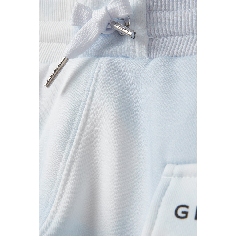 Givenchy - Tie-dye Logo-print Shorts in Cotton