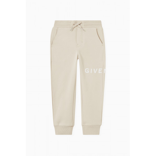 Givenchy - Logo Sweatpants in Cotton Neutral